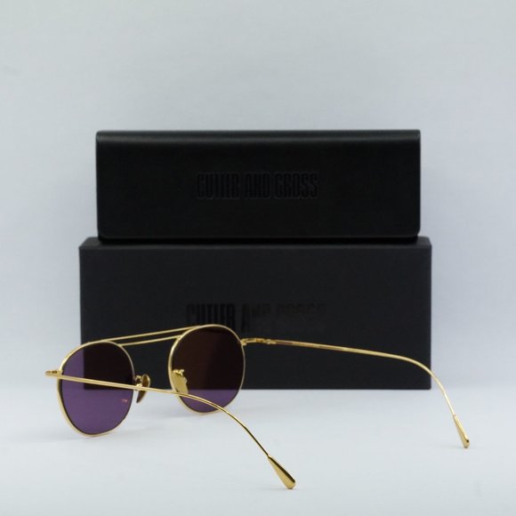 FINAL PRICE NEW CUTLER AND GROSS CG1268GPLS 001 GOLD PURPLE SUNGLASSES - Picture 12 of 12